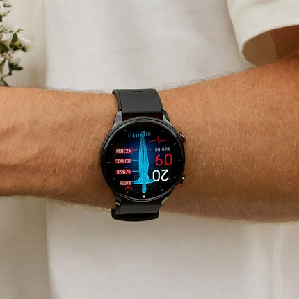 ECG Smart Watch - Heart Rate, Sleep Tracker, Waterproof Health Monitor