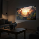 Smart Android Mini Projector - Portable WiFi Bluetooth Movie Projector