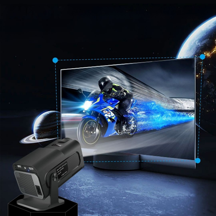 Smart Android Mini Projector - Portable WiFi Bluetooth Movie Projector
