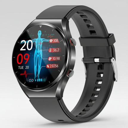 ECG Smart Watch - Heart Rate, Sleep Tracker, Waterproof Health Monitor