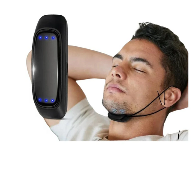 Snooze Smart Device - Anti-Snoring, Muscle Relaxation, USB Rechargeable