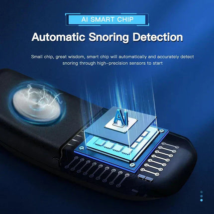Snooze Smart Device - Anti-Snoring, Muscle Relaxation, USB Rechargeable