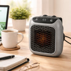 Portable Desk Space Heater - 500W Low Wattage Personal Electric Heater