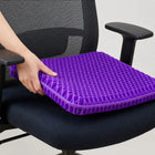 Cooling Gel Seat Cushion - Honeycomb Airflow, All-Day Pressure Relief