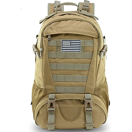 Tactical Backpack - Heavy-Duty MOLLE Storage, Weather Resistant Rucksack