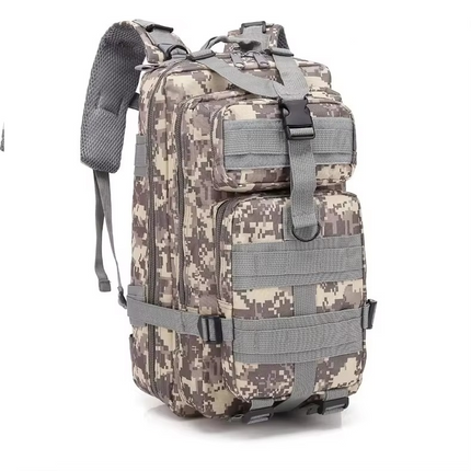 Tactical MOLLE Backpack - Water-Resistant, Ergonomic Multi-Compartment