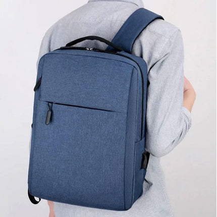 Laptop Backpack for Men - Waterproof, USB Charging, Professional Design