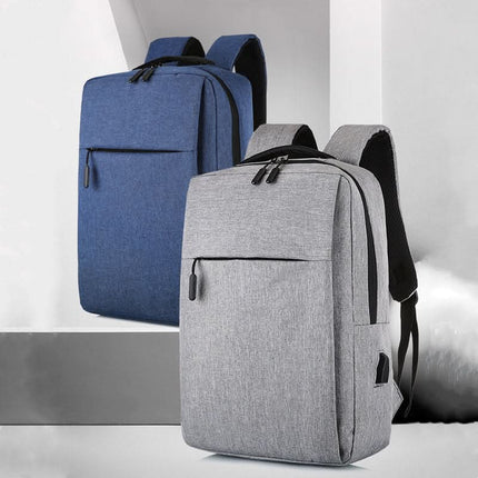 Laptop Backpack for Men - Waterproof, USB Charging, Professional Design