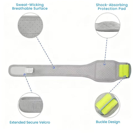 Elbow Relief Compression Brace - Adjustable, Breathable Sport Support