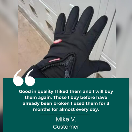 Thermal Touchscreen Anti-Slip Gloves - Cycling, Hiking, Golfing & Outdoor