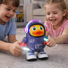 Dancing Astronaut Duck Toy - Musical, Motion Activated, Battery Powered