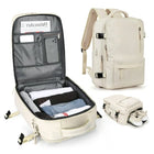 Women's Laptop Backpack - Water-Resistant, USB Charging, Anti-Theft Bag