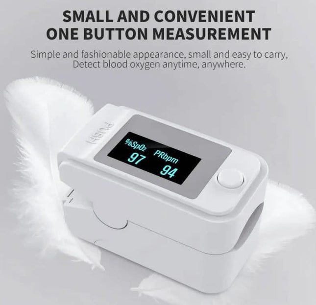 UltraLite Pulse Oximeter - Compact, Fingertip, Oxygen and Pulse Tracker
