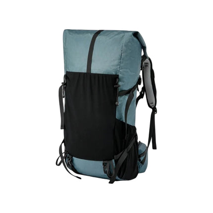 Ultralight 50L Travel Backpack - Roll-Top Design, Ripstop Nylon, Durable