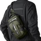 Compact Crossbody Sling Backpack - Lightweight, Organized Pocket Design