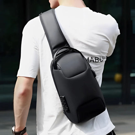 Travel Laptop Backpack - Anti-Theft, USB Charging, Waterproof Design