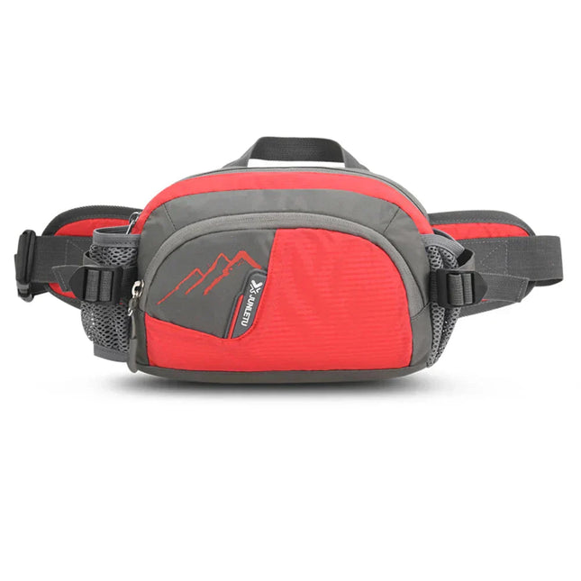 Vega Sport Hip Bag - Bottle Holder, Waterproof Pockets, Universal Fit