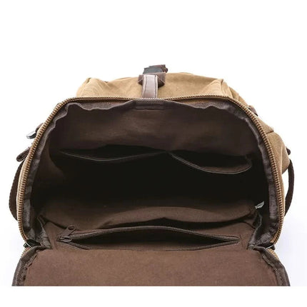 Canvas Duffle Bag - Large Capacity, Convertible, Durable Travel Design