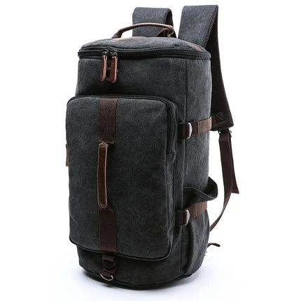Canvas Duffle Bag - Large Capacity, Convertible, Durable Travel Design