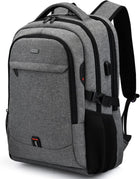Laptop Backpack - USB Charging, Anti-Theft, Water-Resistant Travel Pack