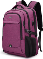 Laptop Backpack - USB Charging, Anti-Theft, Water-Resistant Travel Pack