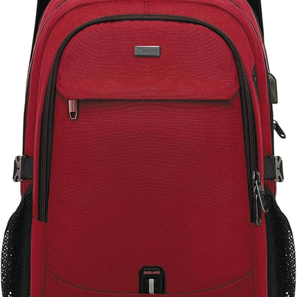 Laptop Backpack - USB Charging, Anti-Theft, Water-Resistant Travel Pack
