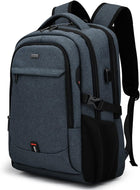 Laptop Backpack - USB Charging, Anti-Theft, Water-Resistant Travel Pack