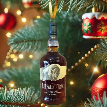 Whiskey Bourbon Advent Calendar - Mini Bottle Ornaments, No Real Alcohol