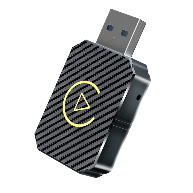 Wireless CarPlay Adapter - Android Auto Dongle, Plug-and-Play USB Kit
