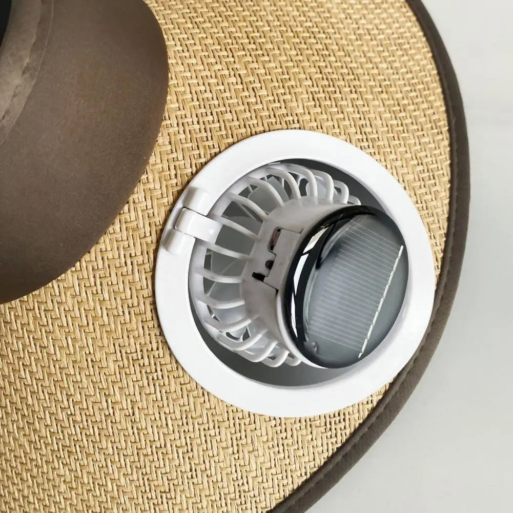 ManiChilly Solar Powered Wide Brim Sun Hat
