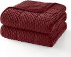 Cozy Comfort Dots Weighted Blanket - Cooling Microfiber Comfort Layer