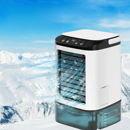 3-Speed Ultrasonic Mini Cooler - Portable Misting Desktop Air Cooler