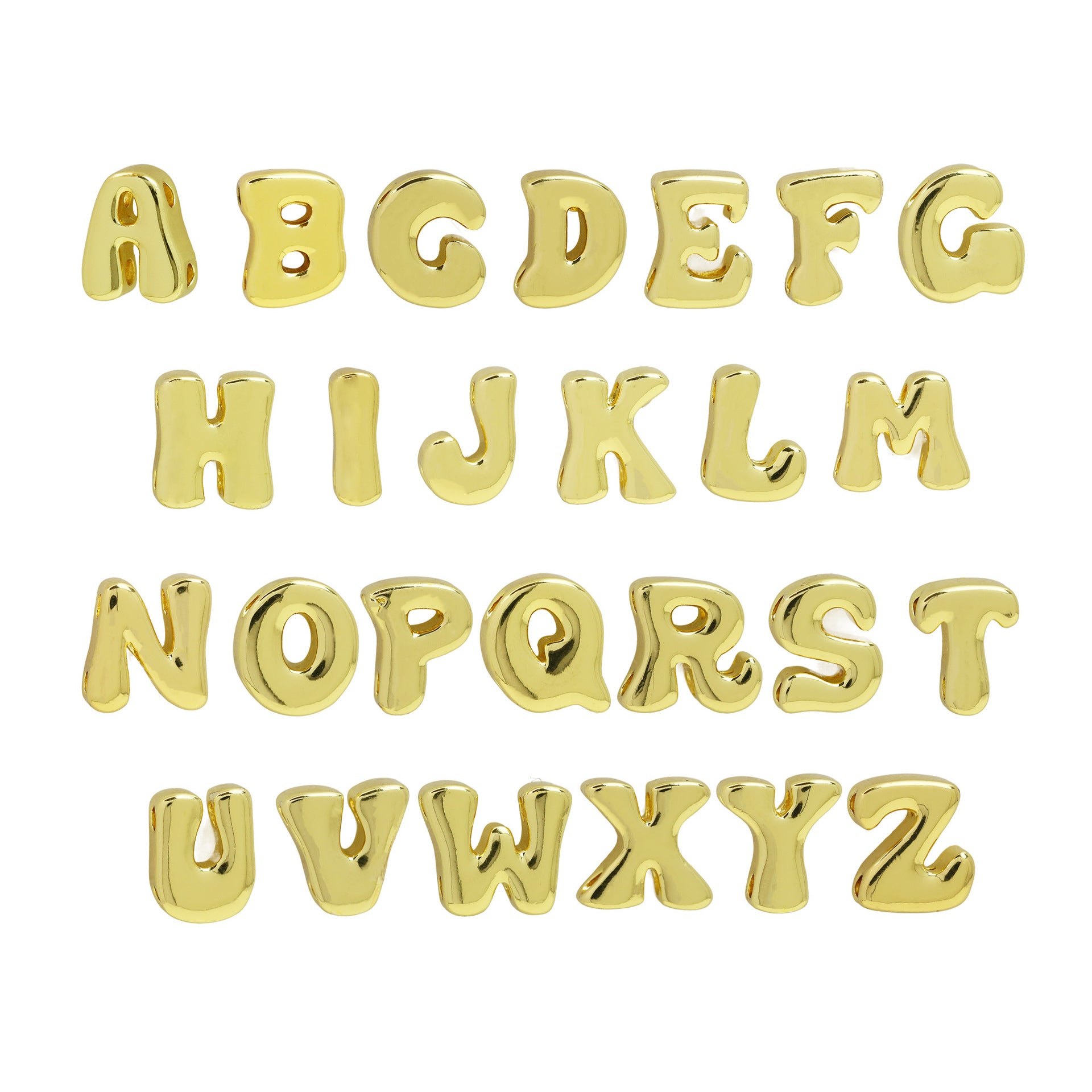 Custom statement letter necklace