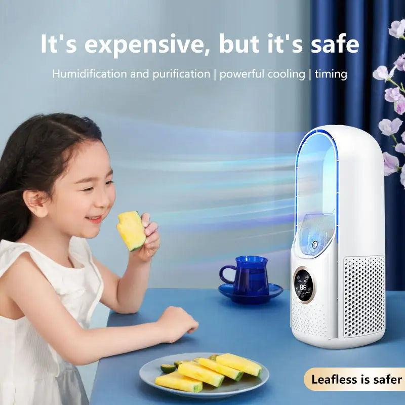 ManiFreeze Bladeless LED Display Air Cooler