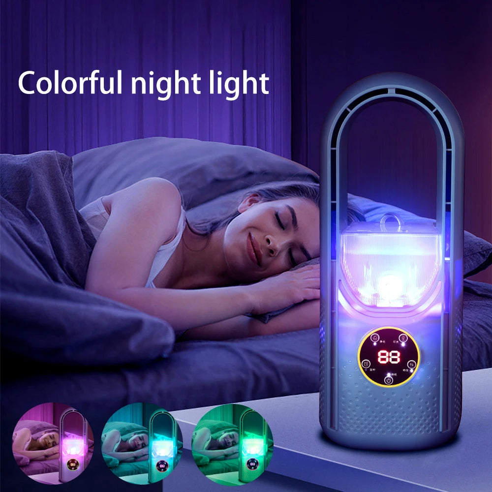 ManiFreeze Bladeless LED Display Air Cooler