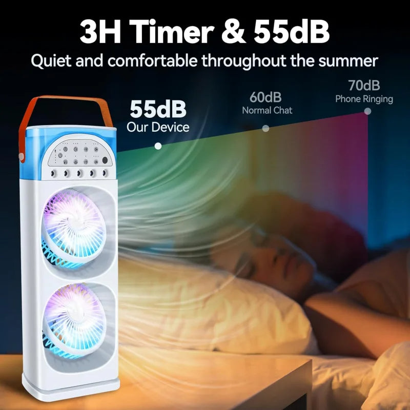 ManiFreeze 4-in-1 Aircon with 7-Color LED