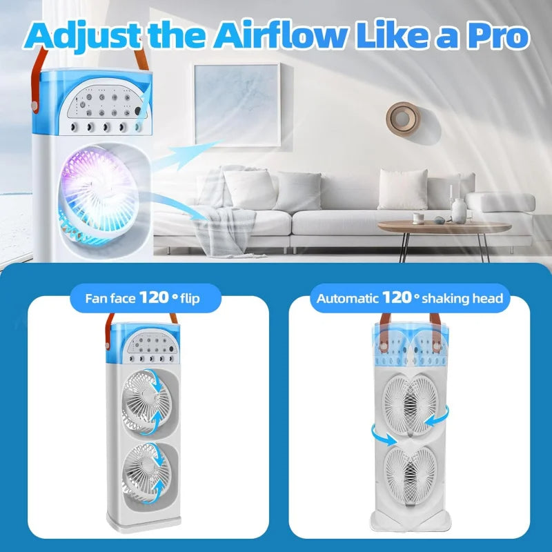 ManiFreeze 4-in-1 Aircon with 7-Color LED
