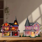 Halloween Building Block Set - 1,349-Piece LED Light-Up Display Build