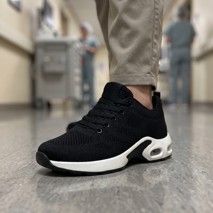 12-Hour Shift Sneakers - Black lifestyle