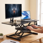 Standing Desk Riser - Black lifestyle