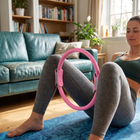 Dual Grip Pilates Ring Pink lifestyle