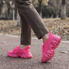 Healthy and Supportive Walking Shoes - Hot Pink lifestyle