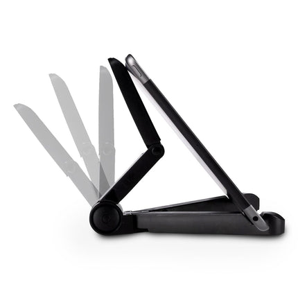 Folding Tablet Stand - Adjustable Desktop Holder for Tablet and Phone