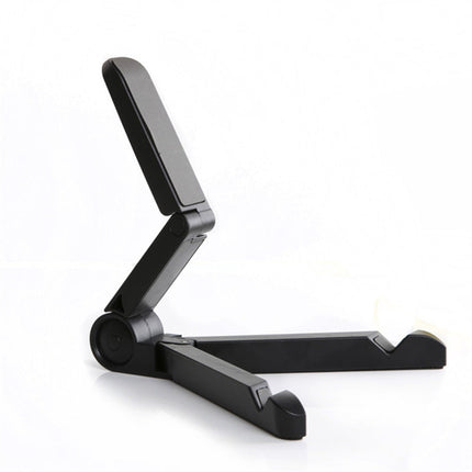 Folding Tablet Stand - Adjustable Desktop Holder for Tablet and Phone