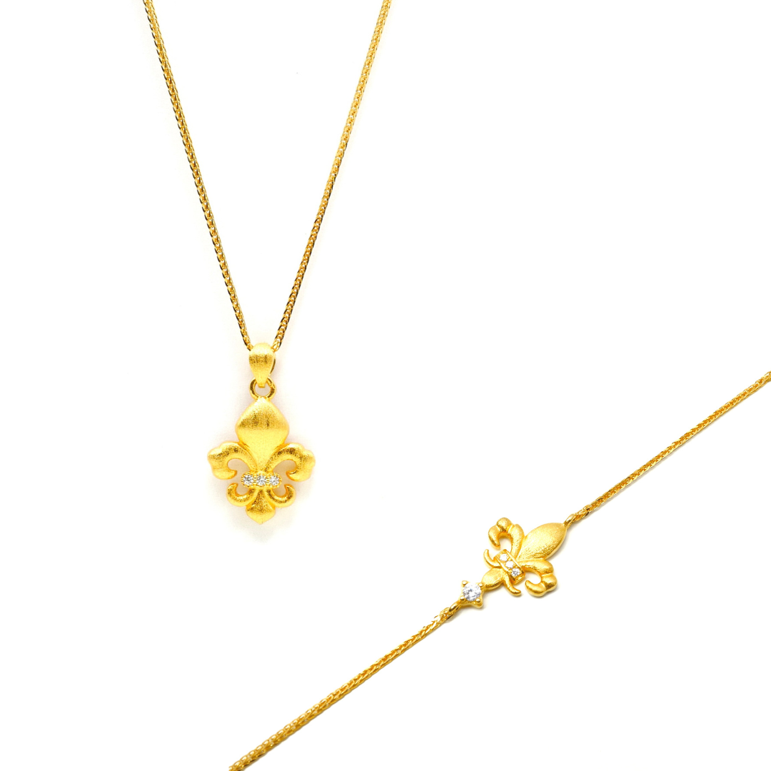 Iris Bracelet & Necklace