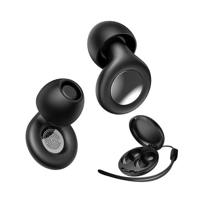 25dB Noise Cancelling Ear Plugs Reusable Silicone - Soft, Comfort Fit