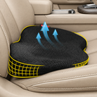 Car Seat Cushion for Shorter Drivers - Memory Foam Booster Seat Pads