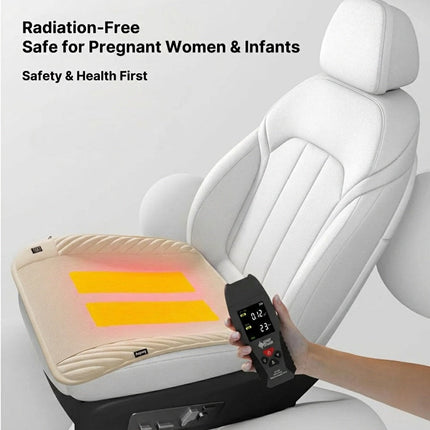 Heated Car Seat Cushion - 12V, 3-Second Heat, Universal Car Fit