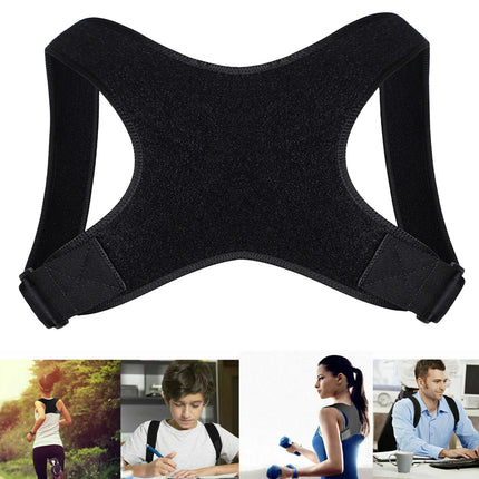 Back Posture Corrector Brace - Shoulder Retraction, Breathable Support
