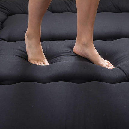 Japanese Floor Bed - 4 Inch Thick Foldable Tatami Futon Sleeping Mat